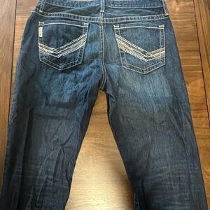 Cinch Dark Blue Boot Cut Jeans
